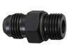 F06AN060R Adapter Fitting -06 AN Flare to -06 AN O-Ring Base [Black] - image 2
