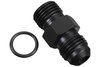 F06AN060R Adapter Fitting -06 AN Flare to -06 AN O-Ring Base [Black] - image 3