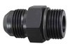 F06AN100R Adapter Fitting -06 AN Flare to -10 AN O-Ring Base [Black] - image 2