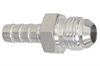 F06AN312BA-A -6AN Flare to 5/16 in. (.3125) Hose Barb Adapter Fitting Aluminum Flare - image 1