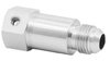 F06AN375QCP LS 6AN Flare to Female 3/8 in. Quick Connect Purge Solenoid Adapter Fitting [Billet Aluminum] - image 2