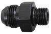 F08AN060R Adapter Fitting -08 AN Flare to -06 AN O-Ring Base [Black] - image 2