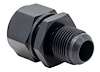 F12AN750CP GM LS/LT Water Pump to Heater Core Adapter Compression Fitting [3/4 in. Hose Barb to -12 AN Adapter] - image 1