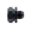 F16AN1250CP Water Pump -16AN to Radiator Hose Adapter [Black Anodized Billet Aluminum - image 2