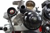 F16AN1250CP Water Pump -16AN to Radiator Hose Adapter [Black Anodized Billet Aluminum - image 3