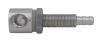 Bulkhead Fuel Pump Tank Adapter [1/4 in. NPT Female to 3/8 in. Hose Barb] 90-Degree Extended Threads - image 1