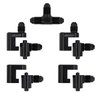 HS-LS01-4P LS Low Profile Intake Cylinder Head Coolant Steam 4-Port Crossover Hose Kit Fits LS1 and LS3 Factory Intakes - image 2