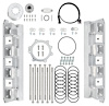 INA-LS3-HC01 Hellcat Supercharger to GM LS3 Cylinder Head Adapter Kit