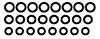 INJ-ADT-SEALS1 Master LS Injector O-Ring Kit - image 1