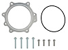 TB-HC01-LS3 Throttle Body Adapter Dodge Hellcat Supercharger to LS3, LSA 90 mm 4-Bolt Throttle Body