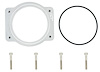 TB-LT5-WELD LT5 Throttle Body Weld Flange for Custom Intake Manifolds w/LT5 Throttle Bodies [Billet Aluminum] - image 1