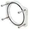 TB-LT5-WELD LT5 Throttle Body Weld Flange for Custom Intake Manifolds w/LT5 Throttle Bodies [Billet Aluminum] - image 3