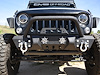 FS-11 Front Mid Width Front Bumper w/ LED Lights [2007-2020 Jeep Wrangler JK, JL, JT Gladiator] - image 1