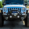 FS-13 Hammer Forged Stubby Front Bumper [2007-2020 Jeep Wrangler JK, JL, JT Gladiator] - image 1