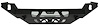 MTO Series Steel Front Bumper for Late-Model Toyota Tacoma [Black] - image 1