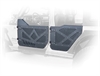 Half Doors with Aluminum Mesh for 2018-2019 Jeep Wrangler JL Unlimited 4-Door - image 1