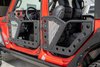 Front Rock Doors with Aluminum Mesh for 2018-2019 Jeep Wrangler JL Unlimited 4-Door - image 2