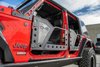 Front Rock Doors with Aluminum Mesh for 2018-2019 Jeep Wrangler JL Unlimited 4-Door - image 4