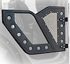Rear Rock Doors fits Select Jeep Wrangler JL 2/4-Door and Jeep Gladiator JT Models - Black Powder-Coated Finish - image 1