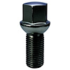 18018BC Lug Bolt, Ball Seat R13, 17 mm, 14 mm x 1.50, Black, 27 mm - image 1