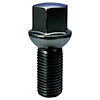 18019BC Lug Bolt, Ball Seat R14, 17 mm, 14 mm x 1.50, Black, 27 mm