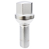 18172 Lug Bolt, Ball Seat R12, 17 mm, 12 mm x 1.50, Chrome, 28 mm - image 1