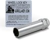 21631BC Small Diameter Lock Acorn Lug Kit, 12 mm x 1.50, Black - image 3