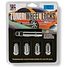 21681SD Small Diameter Lock Acorn Lug Kit, 1/2", Chrome - image 1
