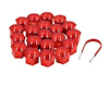 21CAP-IRD 21 mm Hex Cap SET, Red - image 1