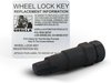24641 Hex Socket Cone Bolt, Lock, 14 mm x 1.50, Chrome - image 4