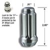 26644SD Small Diameter Lock System, 6-Lug Kit, Duplex 14 mm x 1.50, Chrome - image 2