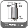 34-1316DS Adapter Socket, Dual Socket, 3/4"-13/16" - image 2