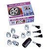 40944 6-Lug Acorn OE 3/4" 14 mm x 1.50 Wheel Installation Kit, Zinc - image 1