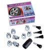 40963 5-Lug Bulge OE 3/4" 12 mm x 1.75 Wheel Installation Kit, Zinc - image 3