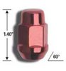 41128RD Bulge-Lug Kit, 3/4" 12 mm x 1.25, Red - image 2