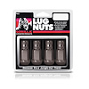 44027TI Bulge OE Aluminum-Lug Kit, 3/4" 12 mm x 1.25, Titanium - image 1