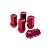44138RD Bulge Aluminum-Lug Kit, 3/4" 12 mm x 1.50, Red - image 2