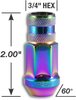 45038PL-20 Forged OE-Lug Kit, 3/4" 12 mm x 1.50 5-Lug, Prism - image 2