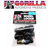61641BCB5 Gorilla Guard Acorn Wheel Lock, 14 mm x 1.50, Black, Set of 5 - image 1