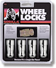 66601 Gorilla Guard Dup Acorn Wheel Lock, 14 mm x 2.00, Chrome - image 1