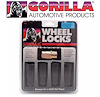 66641BC Gorilla Guard Dup Acorn Wheel Lock, 14 mm x 1.50, Black - image 1