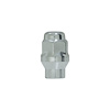 68128 ET Acorn-Lug Kit, 13/16" 12 mm x 1.25, Chrome - image 1