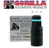 71631XBC X2 Acorn Wheel Lock, 12 mm x 1.50, Black - image 4