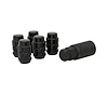 71641XBCB5 X2 Acorn Wheel Lock, 14 mm x 1.50, Black, Set of 5 - image 1