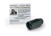 71643N System Lock, 5-Lug 14 mm x 1.50 Acorn, Chrome - image 4