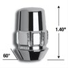 71671N Gorilla Lock Acorn Wheel Lock, 7/16, Chrome - image 3