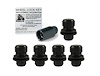 73631TBCB-5 Gorilla Lock Wheel Lock, Toyota Mag, 12 mm x 1.50, Black, Set of 5 - image 1