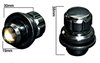 73633TBC System Lock, 5-Lug 12 mm x 1.50 Toyota Mag, Chrome - image 3