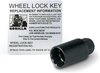 73641TXXBC Gorilla Lock Wheel Lock, Toyota Mag, 14 mm x 1.50, Black - image 3