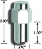 75197B Duplex Mag-Lug Kit, 7/8" 9/16, Chrome - image 3